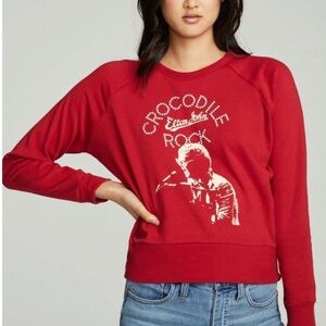 Chaser Elton John Red Crocodile Rock Sweatshirt